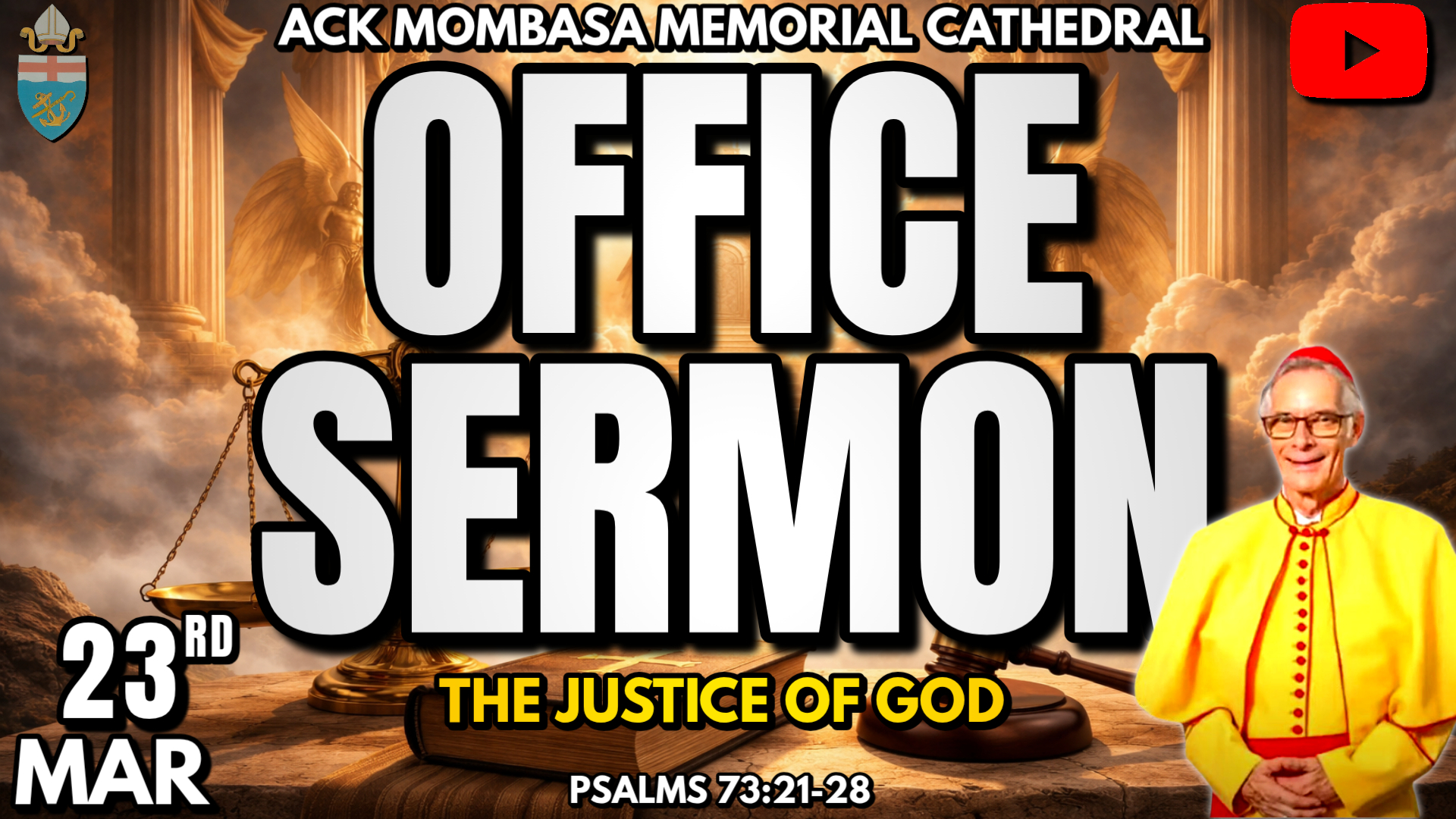 OFFICE SERMON: THE JUSTICE OF GOD